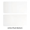 Twotrees PU Leather Mouse Pad Desk Pad - White
