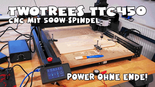 Budget CNC-Fräsmaschine Two Trees TTC450 500W Spindel - TwoTrees Official Shop