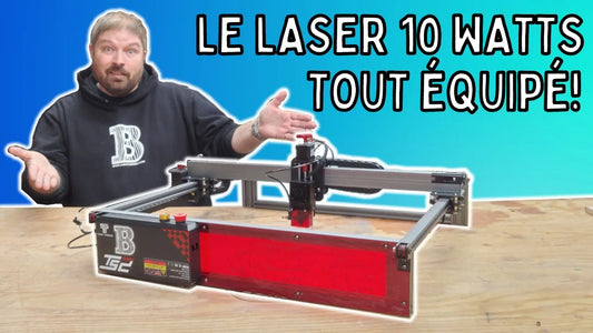 TwoTrees TS2 : Le graveur laser 10 watts qui impressionne!