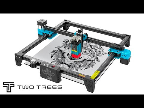 TwoTrees TTS-55 Laser Engraver Unboxing & Review