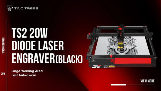 TwoTrees | TS2 20W Diode Laser Engraver (Black)