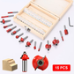 Twotrees 15 pcs Milling Cutter Set for Wood Router