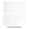 Twotrees PU Leather Mouse Pad Desk Pad - White