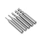 Twotrees 5PCS HRC55 3 Flute End Mills Tungsten Carbide