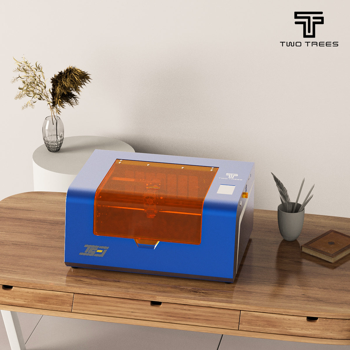 Twotrees TS3-10W Enclosed Diode Laser Engraver (Standdard Version - Blue) - TwoTrees Official Shop