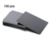 Twotrees 100 Pcs Metal Business Card 0.2mm Thickness Aluminum Alloy Blanks Card - Matte black