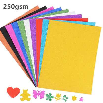 【🔥 BUY 2, Get 1 Free】250gsm A4 Card Glitter Paper Cardboard Craft Paper Party Decoration - TwoTrees Official Shop